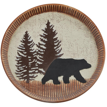 Wilderness Trail Bear Salad Plates - Set of 4 Park Designs - The Fox Decor